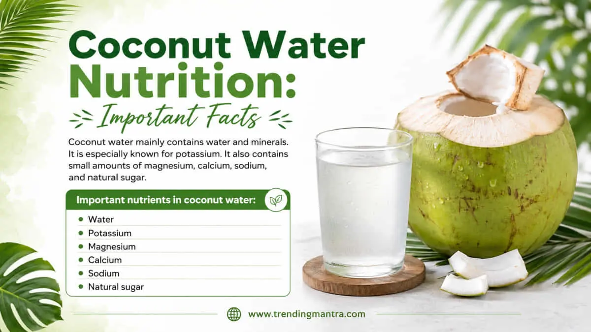 Coconut water benefits in summer for hydration and heat relief