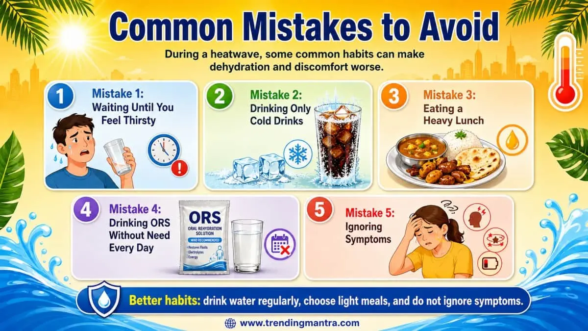 Common Mistake to Avoid Heatwave Warning Signs Your Should Not Ignore