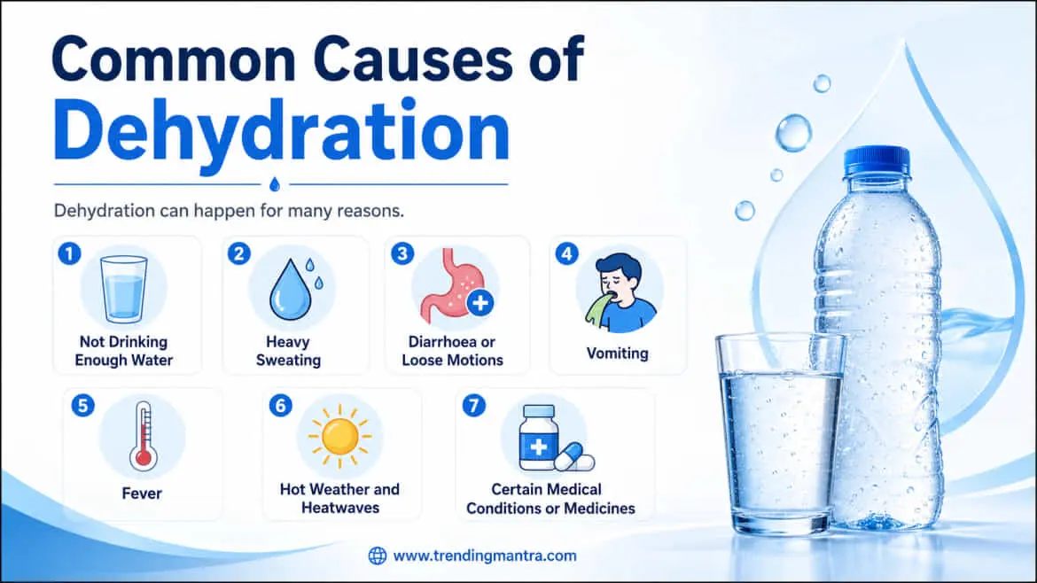 Dehydration symptoms early signs causes and summer prevention tips
